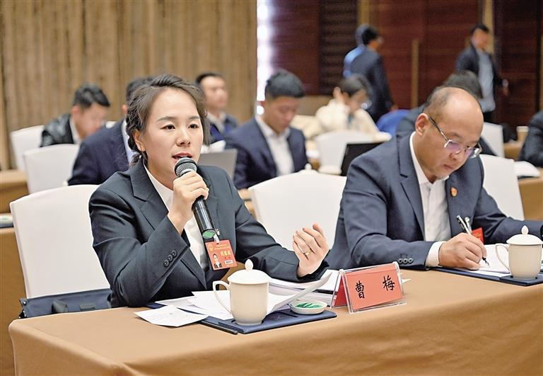 自治区人大代表曹梅就补齐社区服务设...