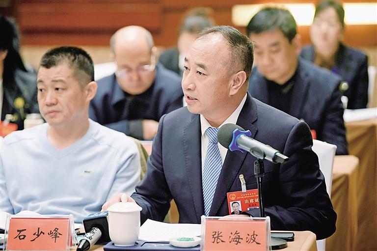 代表们分团审议政府工作报告