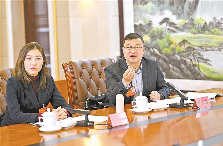 自治区人大代表丁彦臣提出建议