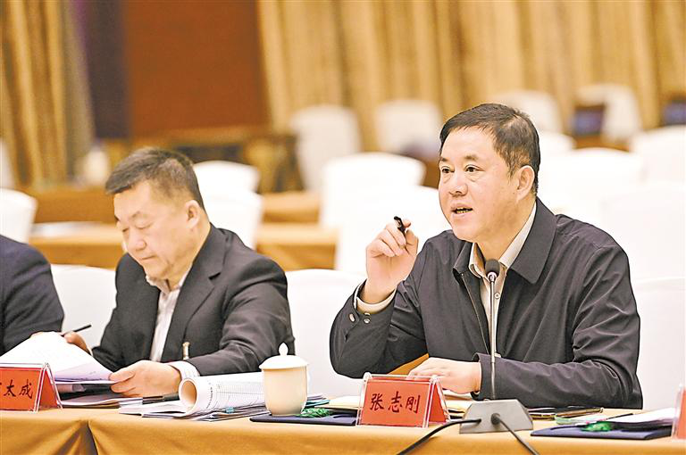 自治区人大代表张志刚发表建议